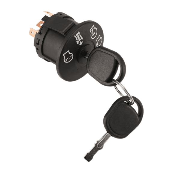 Ignition Switch 4 Position with Key for Riding Lawn Mower Tractor 193350 532193350