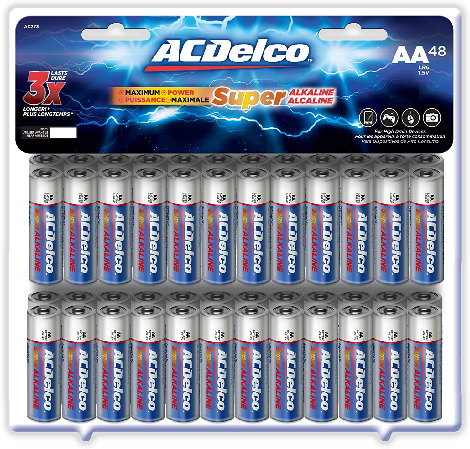 Super alkaline batteries