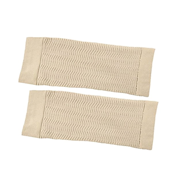 EeaseMX Faja elástica para mujer, moldeadora de brazos, mangas moldeadoras (beige)
