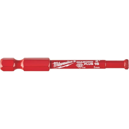 - Milwaukee Diamond Plus Glass & Tile Drill Bit