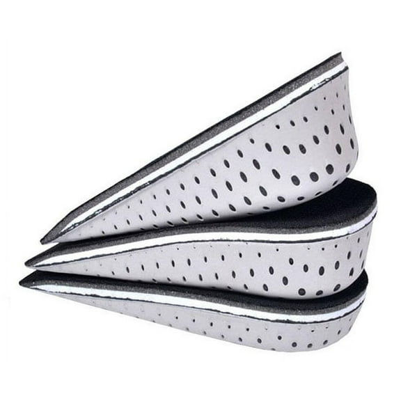 TECHTONGDA 1 Pair Unisex Heel Lift Insert Shoe Pad Cushion Authentic Shoe Insoles Height Increase Cushion Elevator Taller 3.8cm