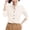White, variant on Cute Cardigans Women Loose Long Sleeved Knitted Temperament Lapel Jacket Work Cardians