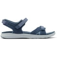 thumbnail image 6 of Columbia Womens Leather Ankle Strap Sandal 5 Zinc/Foxglove, 6 of 9