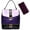 Purple, variant on Womens Backpack Small 2 in 1 Metallic Glitter Zipper Coin Purse Bag Wallet Set