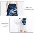 thumbnail image 2 of Shark Women's Chiffon Beach Dress with Polyester Straps - Summer Dress for Beach vibes, 2 of 6