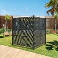 thumbnail image 3 of 47 x 47 Inch Outdoor Privacy Screen Panels – All-Weather No-Dig Enclosure Kit for AC Units, Trash Cans, and Pool Equipment – Easy Installation & Versatile Design, 3 of 4