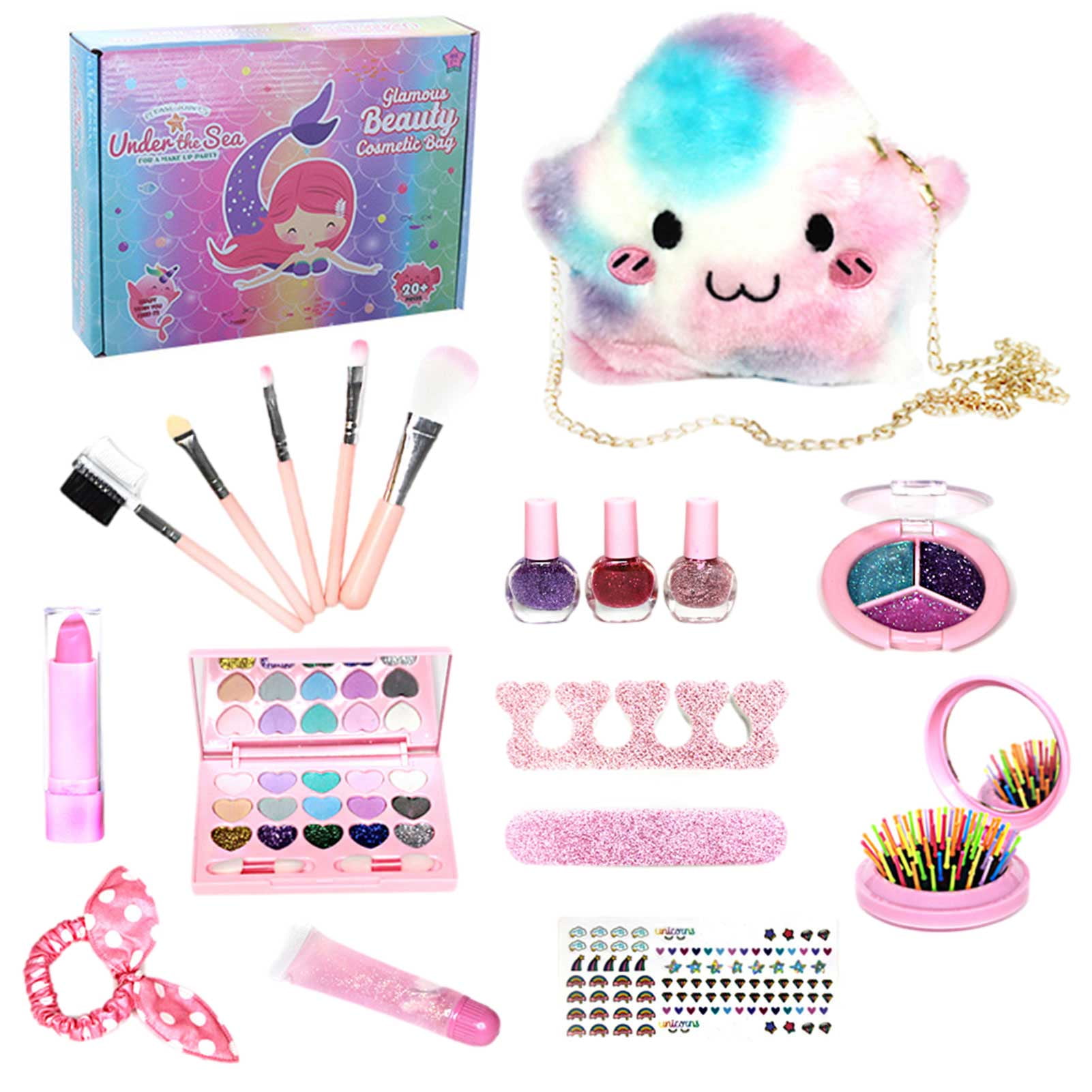 Children's Makeup Toy Fun Games for Little Girls Best Gift -