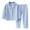 Blue, variant on Toddler Toddler Kids Toddler Girls Boys Soft Comfy Modal Solid Raglan Sleepwear Pajamas Pjs 2pcs Set Size 2-3 Years