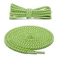 thumbnail image 2 of 2 Pair Round Reflective Shoe laces Replacement Rope for Sneakers Running Shoes, 2 of 4