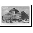 thumbnail image 2 of Historic Framed Print, The new Pension Bldg., 17-7/8" x 21-7/8", 2 of 9