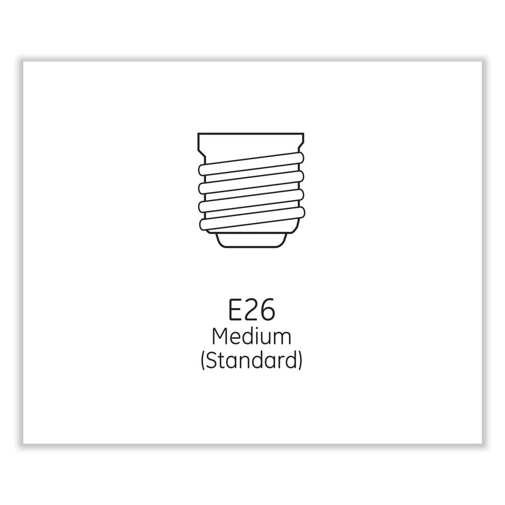 GE 93109188 12 Watts A19 Classic LED Non-Dim Light Bulb - Soft White (2/Pack)