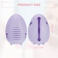 thumbnail image 4 of Unique Bargains Beauty Egg Holder Makeup Sponge Case Cosmetic Egg Holder Makeup Sponge Storage Sponge Egg Case Purple, 4 of 7