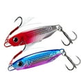 thumbnail image 3 of 3PC BIQIANWO high-quality Fishing Lures Long Casting Professional Design Iron Plate Bait Bass Pike Snakehead Red Green White Black, 3 of 6