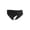 Black, variant on Women's Seamless Ice Silk Thongs Underwear for Everyday Comfort, Workout, and Lounge