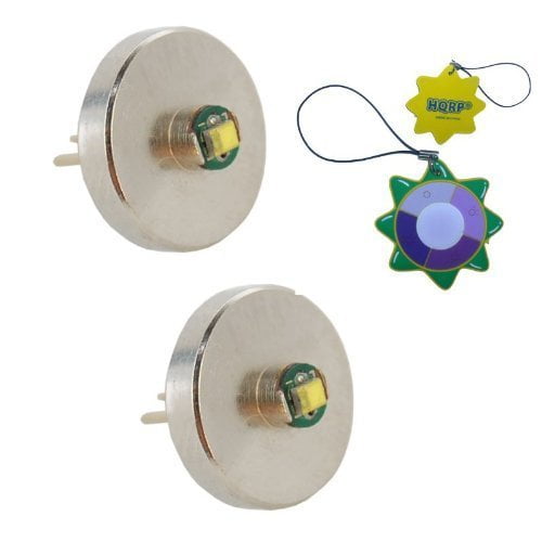 HQRP SET: 2-Pack Hight Power 3W Extra Bright 90 Lumens Bi-Pin LED