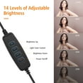 thumbnail image 3 of LED USB USB Photography Lighting Kit Video Leud Leche Con Ball Tripodo de 10 Color Filtres de color Amora Rojo Azul Verde Negro, 3 of 7