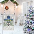 thumbnail image 3 of Christmas Church Cross Garden Flag 12 x 18 Inch Double Sided Outside, Be Still and Know That I Am God Yard Flag Christmas Snowflake Winter Holiday Yard Outdoor Decorative Flag, 3 of 6