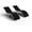 Black, variant on EastVita 2-Pieces Patio Chaise Lounge Set - Heavy-Duty Sunbeds for Poolside, Garden, Tanning, All-Weather Comfort