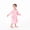 Pink, variant on Kid's Baby Girl's Boys Silky Satin Kimono Robe Solid Color Bathrobe Toddler Cardigan Sleepwear for Spring Autumn 2-11 Years Old