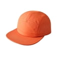 thumbnail image 2 of Men's Breathable Run Hat Quick Dry Sport Cap Adjustable Lightweight Baseball Hat Unstructured Design Orange, 2 of 3