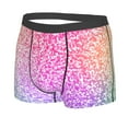 thumbnail image 2 of Kll Colorful Glitters Men'S Cotton Boxer Briefs Underwear-Small, 2 of 9