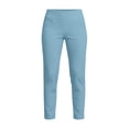 thumbnail image 5 of Womens High Waisted Golf Pants Slim Fit Ankle Length Formal Trousers with Pockets for Outdoor Business Casual Wear to Work,Light Blue,XXXL, 5 of 6