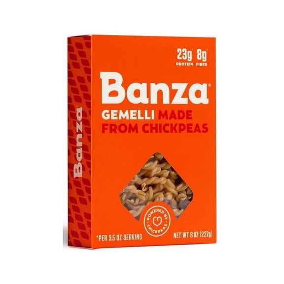 Banza Chickpea Pasta Gemelli, 8 oz