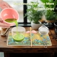 thumbnail image 4 of Matcha Whisk Set,7-Piece Bamboo Whisk Kit with Spouted Ceramic Bowl, Chasen, Holder, Sifter & Scoop, 4 of 6