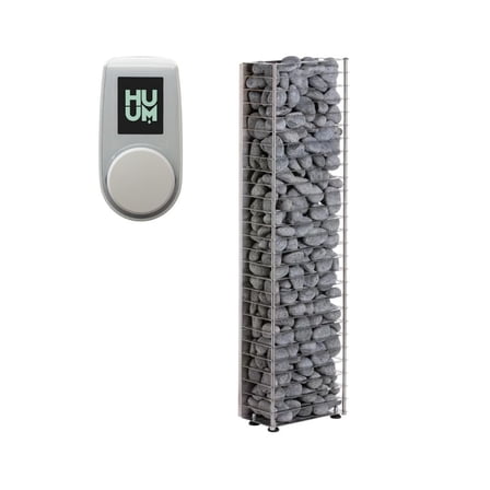 HUUM Cliff Heater 11kW w/UKU Control Local White 240V/1