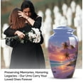 thumbnail image 3 of Sunset Beach Urn For Ashes For Men - Large 10 Inch Urns For Human Ashes Adult - Ocean Cremation Urn For Mom - Urns For Adult Female ( Size:- 10 Inch ), 3 of 7