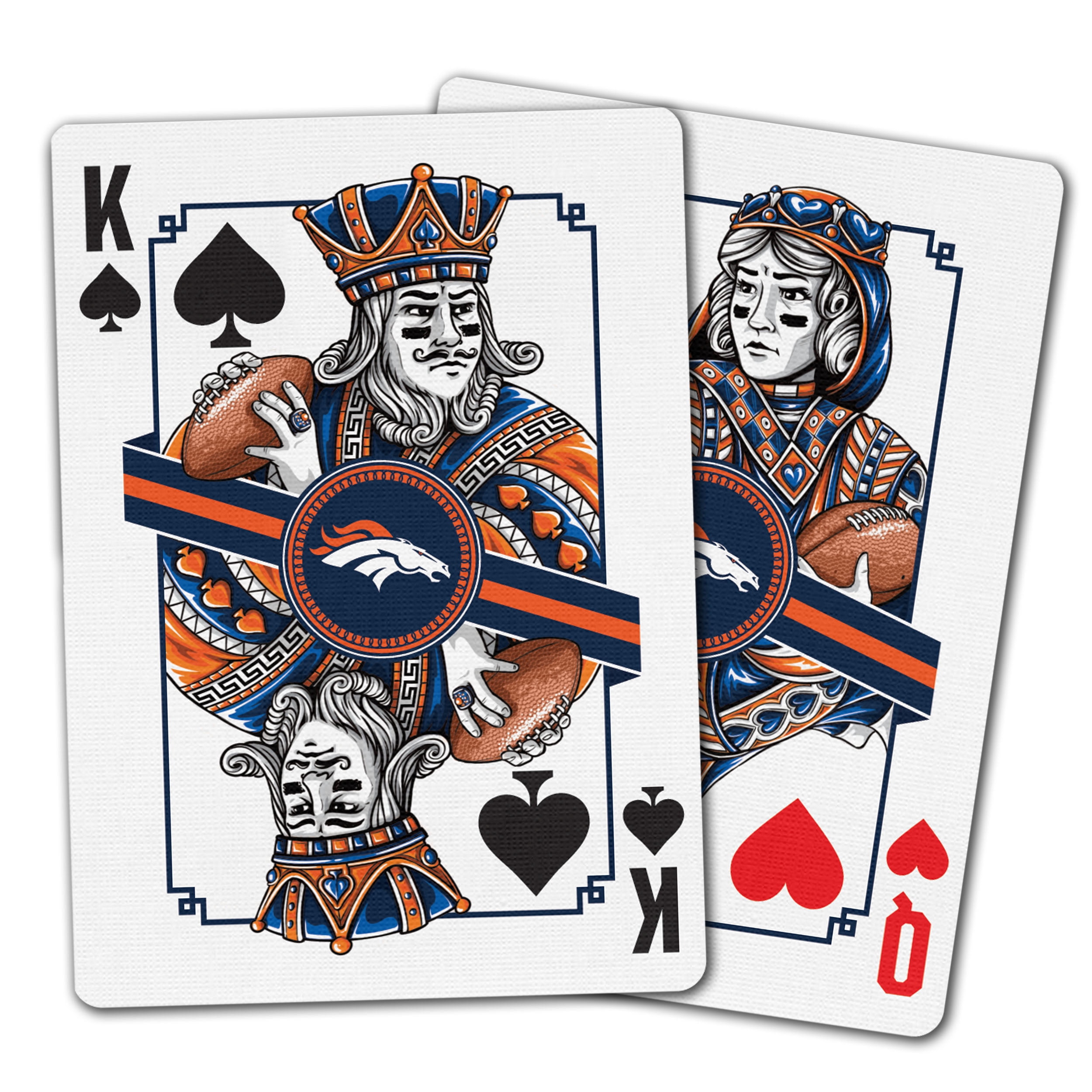 YouTheFan NFL Denver Broncos Classic Series Playing Cards
