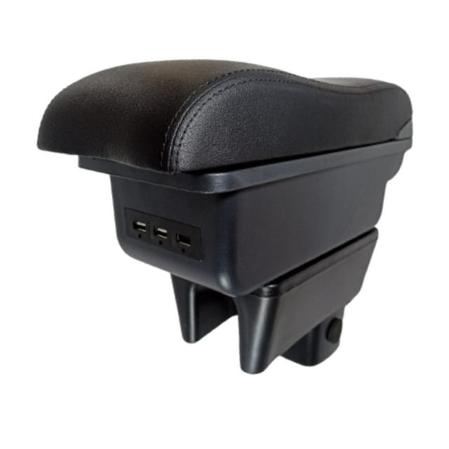 Descansabrazos TSIKA-SL Modelo G Con 3 puertos USB costura negra