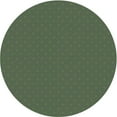 thumbnail image 1 of Ahgly Company Machine Washable Indoor Round Transitional Green Area Rugs, 4' Round, 1 of 7