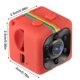 thumbnail image 2 of Cateissary SQ11 HD 960P Car DVR DV Cop Camera Video Recorder IR Cam Cámaras de vídeo azul, 2 of 6