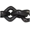 thumbnail image 4 of 14" x 3" Black Aluminum Chain Sculpture, by DecMode, 4 of 7