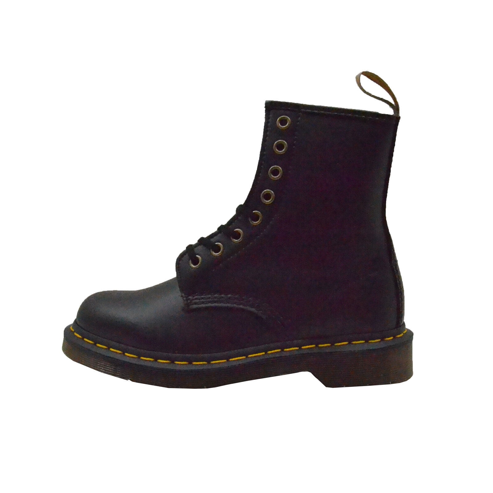 Dr. Martens Men's Vegan 1460 8-Eye Black Ankle-High Leather Boot