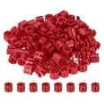 thumbnail image 1 of Marqueurs pour Cintres, Étiquettes Adaptées à la Taille des Tringles, Clips de Cintres, Étiquette de Codage de Couleur pour Cintres Rouges L, 1 of 6