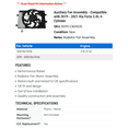 thumbnail image 2 of Auxiliary Fan Assembly - Compatible with 2019 - 2021 Kia Forte 2.0L 4-Cylinder 2020, 2 of 2