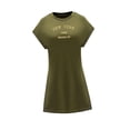 thumbnail image 4 of Vestido corto de verano para mujer, minivestido formal de manga corta para adolescentes, para fiesta XL, 4 of 7