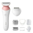thumbnail image 1 of Philips Rasoir Féminin Série 6000, Rasoir Électrique pour Femmes, Rechargeable (7 Accessoires), BRL146, 1 of 2
