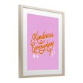 thumbnail image 2 of Stupell Industries Eclectic Cursive Kindness Everyday Birch Framed Print Under Glass, 13 x 16, by Indira Prieto | IndySign, 2 of 8