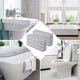 thumbnail image 4 of Wosthever Pack of 6 Pumice Stone Sticks Cleaning Flush Pad Washing Toilet Portable Bathtub House Brush Accessories Ceramic Reusable Wall Suministros de limpieza para el hogar Blanco Wosthever BFH000258-01, 4 of 6