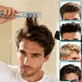 thumbnail image 3 of Texture Comb, Volumizing Fluffy Texture Styling Comb for Men and Women, Wide Tooth Comb Root Lifter Hair Styling Tool for Volume, Fringe Parting & Curly Hair, ABS Plastic (2PCS, Grey), 3 of 8