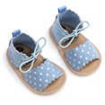 thumbnail image 3 of FDDMis Baby Shoes 12-18 Months Baby Size 3 White Baby Ballerina Shoes for Girls 4-6 Girls Size 10 Shoes Boys Shoes Size Little Kid Fancy Shoes, Blue 6-12 Months, 3 of 8