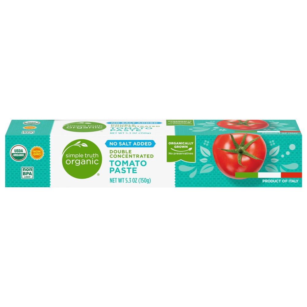 Simple Truth Double Concentrated Tomato Paste 5.3 oz - 5 Pack