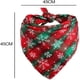 thumbnail image 3 of Bufanda navideña triangular para mascotas roja y verde rectangular L 65x45x45cm, 3 of 4