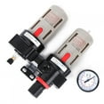 thumbnail image 3 of Oil-water OilWater Separator Compressed Air Filter Source Treatment with Pressure Gauge BFC4000, 3 of 7