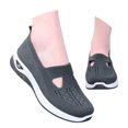 thumbnail image 3 of Women's Woven Orthopedic Breathable Soft Shoes Go Walking on Foam Shoes Hands Free in Sneakers Arch Support, 3 of 5