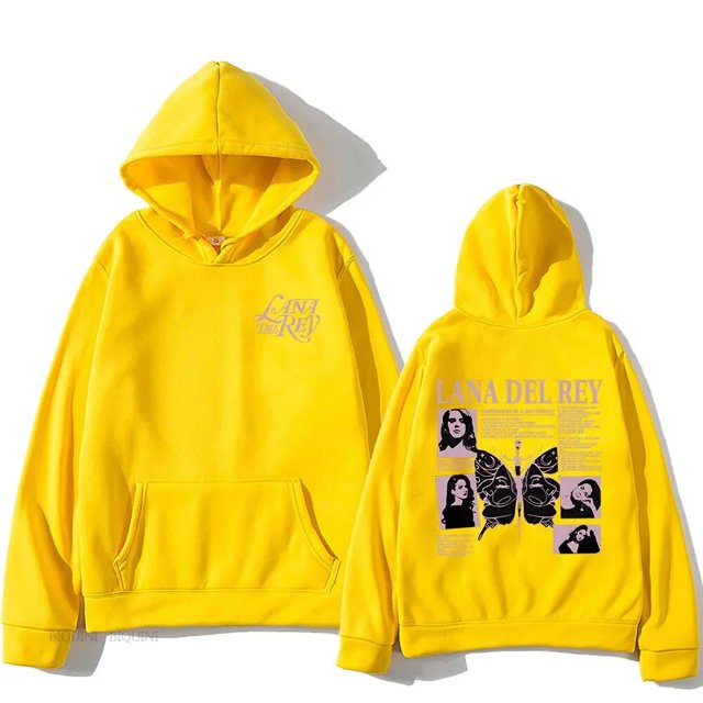 Sudaderas con capucha Lana Del Rey para hombres, impresión gráfica de chanteur PVD para GérCasual, sudaderas con capucha de mangas largas, otoño, invierno