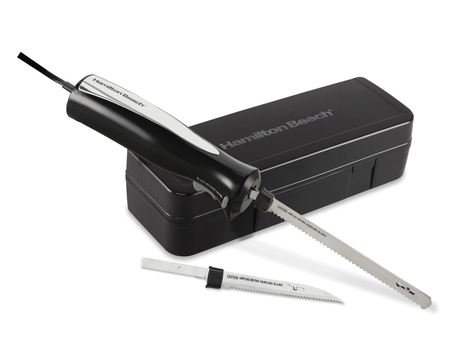 Hamilton Beach Electric Knife with Stainless Steel Blades and Storage Case (74275ZC)